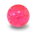Boule de Piercing Acrylique Rose UV Scintillante