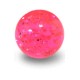 Acrylic UV Pink Piercing Glitter Only Ball