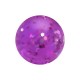 Bola de Piercing Acrílico Púrpura UV Lentejuelae