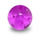 Boule de Piercing Acrylique Violette UV Scintillante