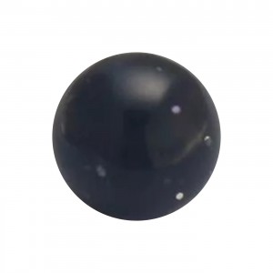 Acrylic UV Black Piercing Glitter Only Ball