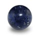 Acrylic UV Black Piercing Glitter Only Ball