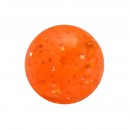 Acrylic UV Orange Piercing Glitter Only Ball