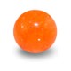 Piercing Kugel Acryl Orange UV Glitzernd
