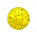 Bola de Piercing Acrílico Amarillo UV Lentejuelae