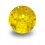 Acrylic UV Yellow Piercing Glitter Only Ball