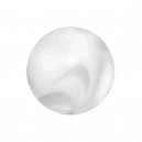 Bola de Piercing Acrílico Blancoa UV Veteadoe