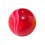 Acrylic UV Red Piercing Marbled Only Ball
