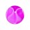 Boule de Piercing Acrylique Violette UV Marbrée