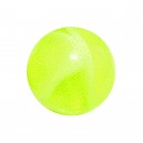 Acrylic UV Green Piercing Marbled Only Ball