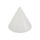 Acrylic UV White Barbell Only Spike