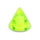 Transparent Acrylic UV Green Barbell Only Spike