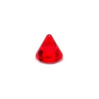 Transparent Acrylic UV Red Barbell Only Spike
