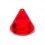 Transparent Acrylic UV Red Barbell Only Spike