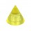 Nur Piercing Spitze Acryl Gelb Transparent UV