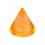 Nur Piercing Spitze Acryl Orange Transparent UV