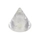 Einzelne Piercing-Spitze Acryl Transparent UV Glitzernd