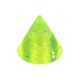 Nur Piercing Spitze Acryl Grün UV Glitzernd