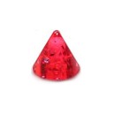 Acrylic UV Red Piercing Glitter Only Spike