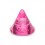Acrylic UV Pink Piercing Glitter Only Spike