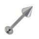 Tragus / Labret Acier Chirurgical 316L Pique