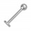 Piercing Lèvre / Labret Titane 23G Boule