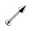 Piercing Labret Anodisé Bleu Boule