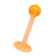 Lèvre / Tragus Stud Bioflex Orange