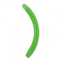 Green Bioflex/Bioplast Curved Barbell Bar