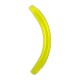 Barre Piercing Banane Bioflex / Bioplast Jaune