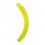 Yellow Bioflex/Bioplast Curved Barbell Bar