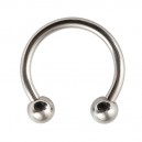 Hufeisen-Piercing Chirurgenstahl 316L Kugeln