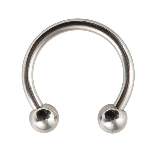 Bille piercing en acier chirurgical , accessoires piercing 1.6 mm