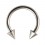 Hufeisen-Piercing Chirurgenstahl 316L Spitzen