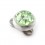 Diamant Rond Swarovski Cristal Vert pour Piercing Microdermal