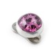 Rund Strass Kristall Lila für Microdermal Piercing / Dermal Anchor