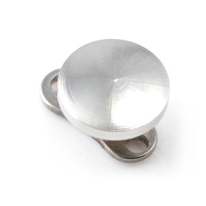 316L Surgical Steel Disc Top for Microdermal Piercing