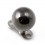 316L Surgical Steel Black Ball for Microdermal Piercing