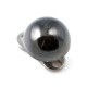 316L Surgical Steel Black Half-Ball Top for Microdermal