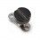 Blackline 316L Surgical Steel Black Screw Disc for Microdermal Piercing 2