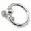 316L Surgical Steel Captive Bead Ring for Microdermal Piercing 4