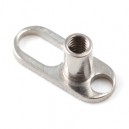 Basis Platte V3 aus Titan 23G Microdermal-Piercing / Dermal Anchor