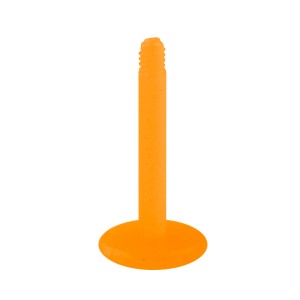 Piercing Stab Bioflex / Bioplast Stecker Orange