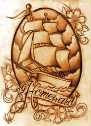 Sailor-Jerry-Tattoo Schiff