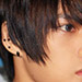 Kim Jaejoong Piercing Helix
