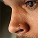 Chris Brown Piercing Nez