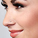Demi Lovato Piercing Nez